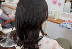 ⁡ ⁡ ミディアムヘアの巻き髪 ⁡ ................................................................................... ⁡ 〇ヘアセット 〇お呼ばれヘア 〇ボブ